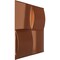 Ekena Millwork 19 5/8in. W x 19 5/8in. H Smith EnduraWall Decorative 3D Wall Panel Covers 2.67 Sq. Ft. WP20X20SMBCO - alternate 4